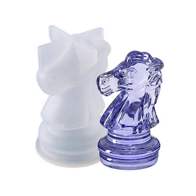 Khuôn Silicone Hình Quân Cờ Vua Quốc Tế 3D DIY