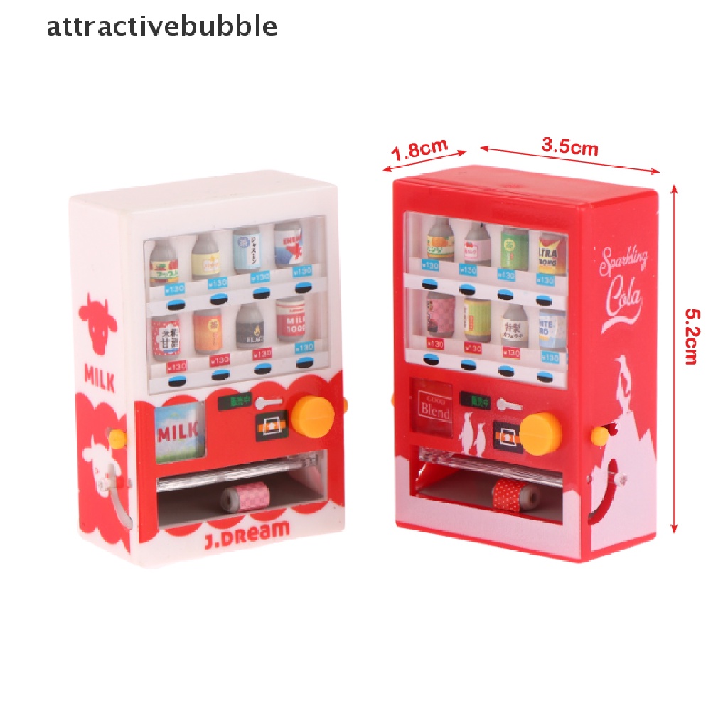 1 Mô Hình Máy Bán Nước Uống Mini Cho Nhà Búp Bê