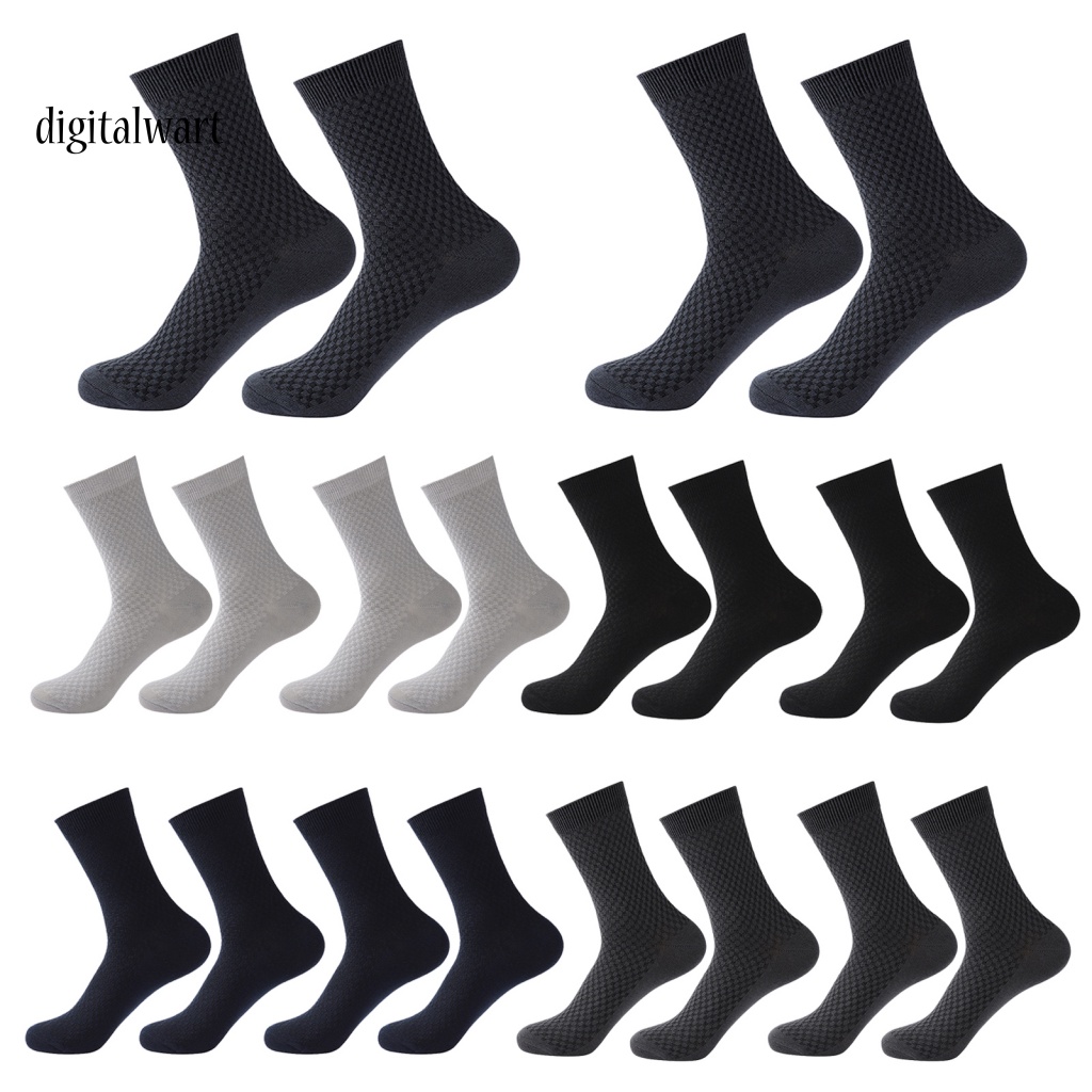 Kỹ Thuật Số| Set 10 Đôi Vớ Thể Thao Nhẹ Co Giãn Thấm Hút Tốt Màu Sắc Đơn Giản Dành Cho Nam