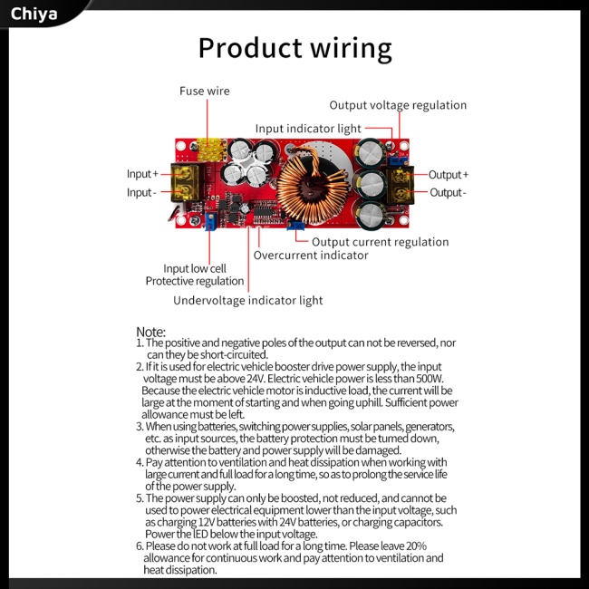 Mô Đun Tăng Áp 1500W DC-DC 30A 12-48v To Chuyên Dụng