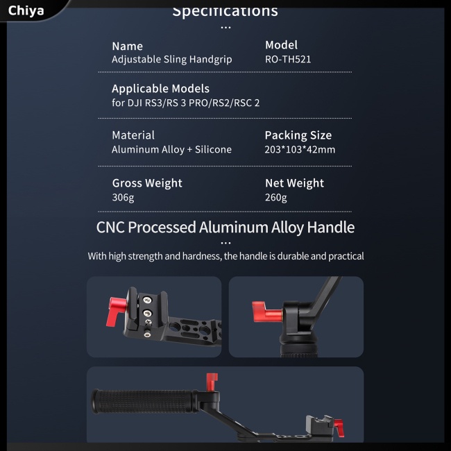 Tay Cầm Nối Dài Cho Ronin Rs3 Pro Rsc 2