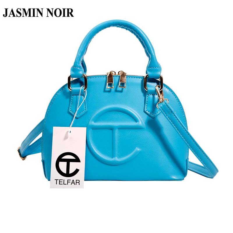 Túi Xách JASMIN NOIR Tote Da PU Nhỏ Hai Dây Khóa Kéo Đôi Họa Tiết Hình Học Thời Trang Cho Nữ