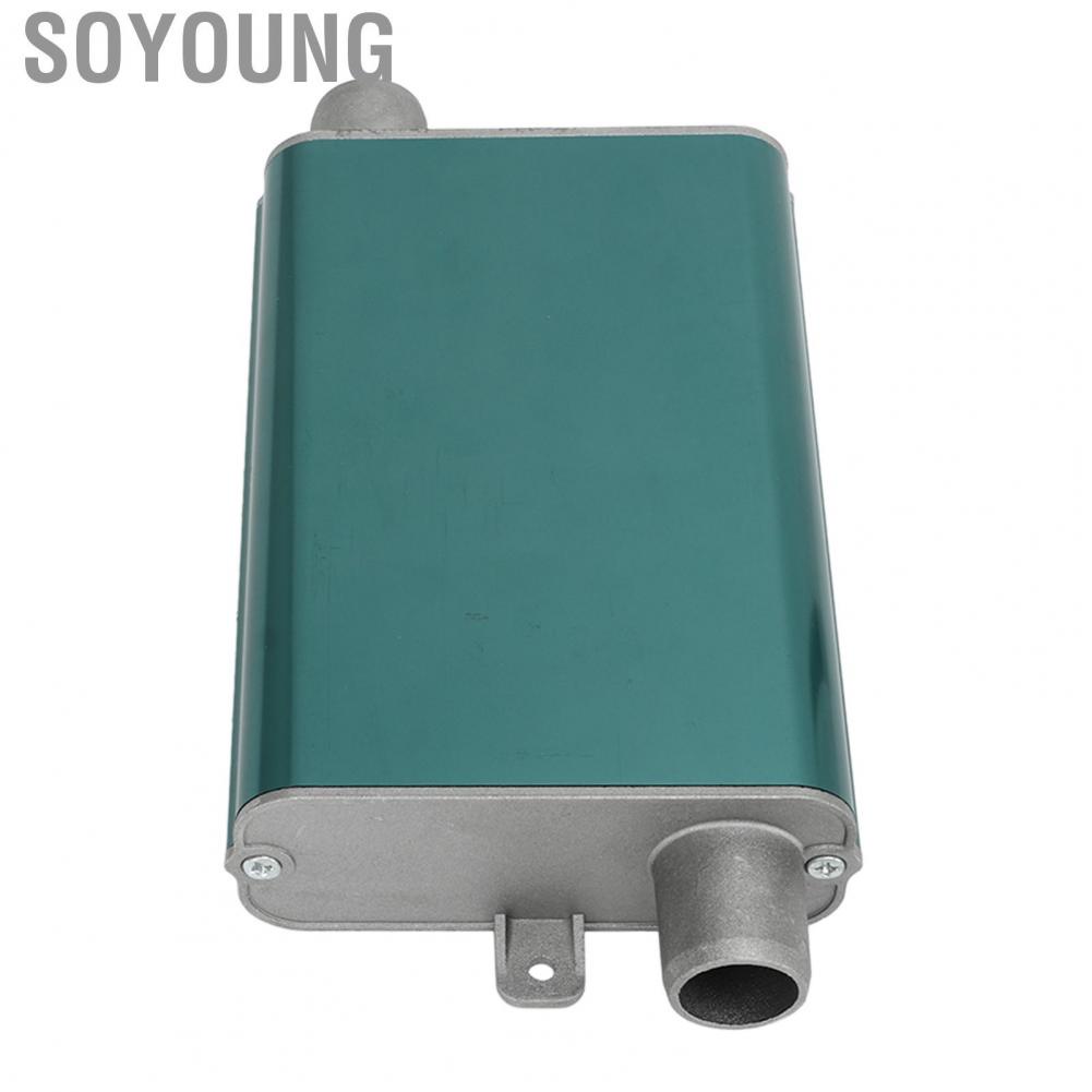 Soyoung Air Heater Exhaust Silencer  Reduce Noise 24mm Parking Pipe Muffler Heatproof High Strength for Repair