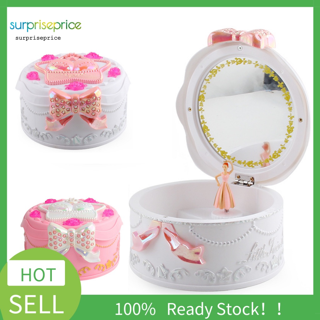 Hộp Nhạc 2 Màu Dùng Đựng Trang Sức Múa SPA DIY