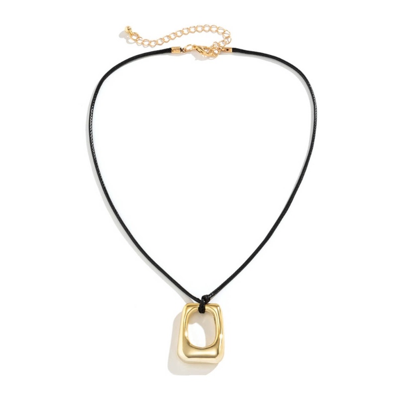 Vòng cổ Bằng Hợp Kim Thiết Kế Đục Lỗ Thời Trang Cho Nam Và Nữ