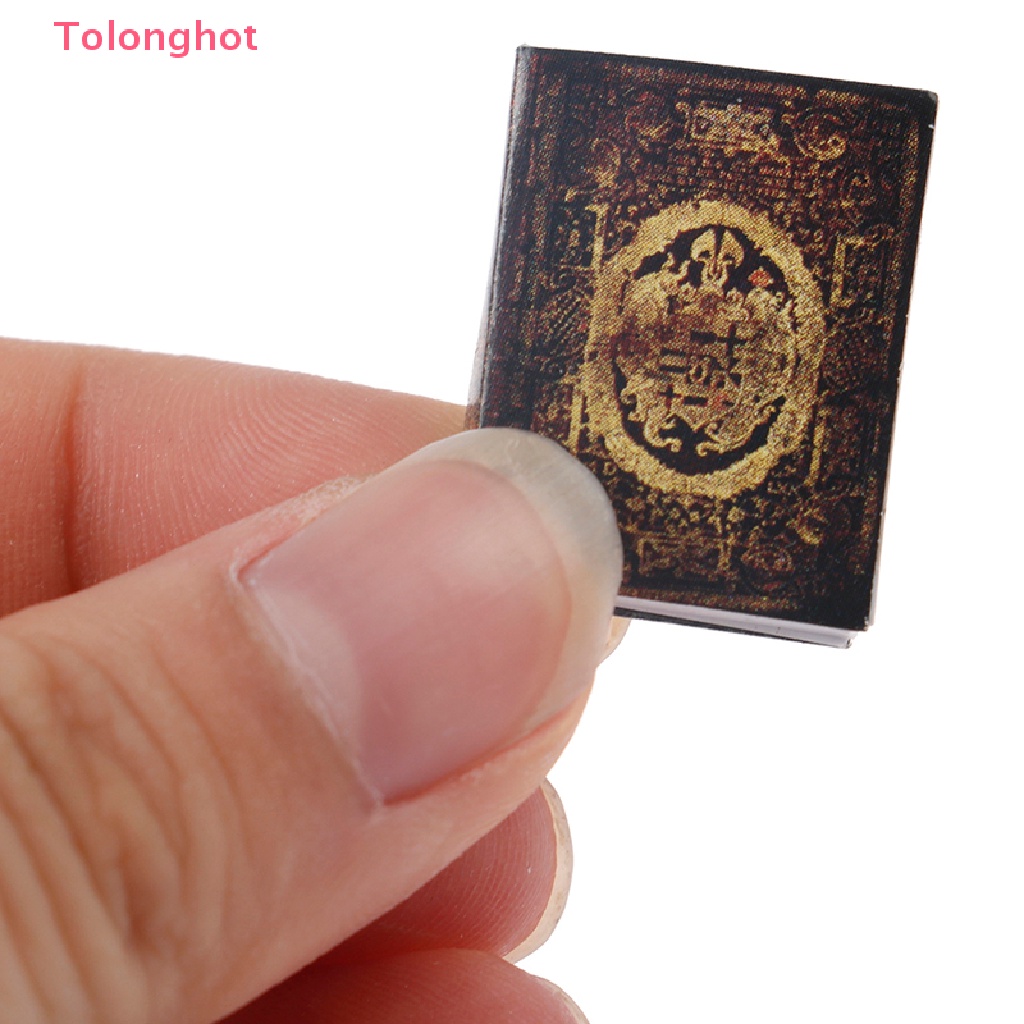 Bộ 3 Cuốn Sách Mini Tỷ Lệ 1: 12 Dùng Trang Trí Nhà Búp Bê