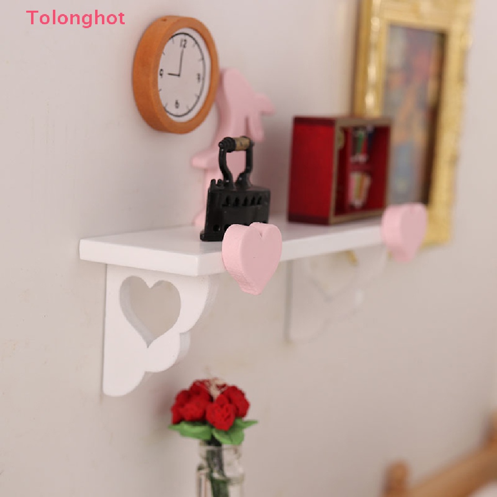 Mô Hình Kệ Treo Tường Trang Trí Nhà Búp Bê Tỉ Lệ 1: 12