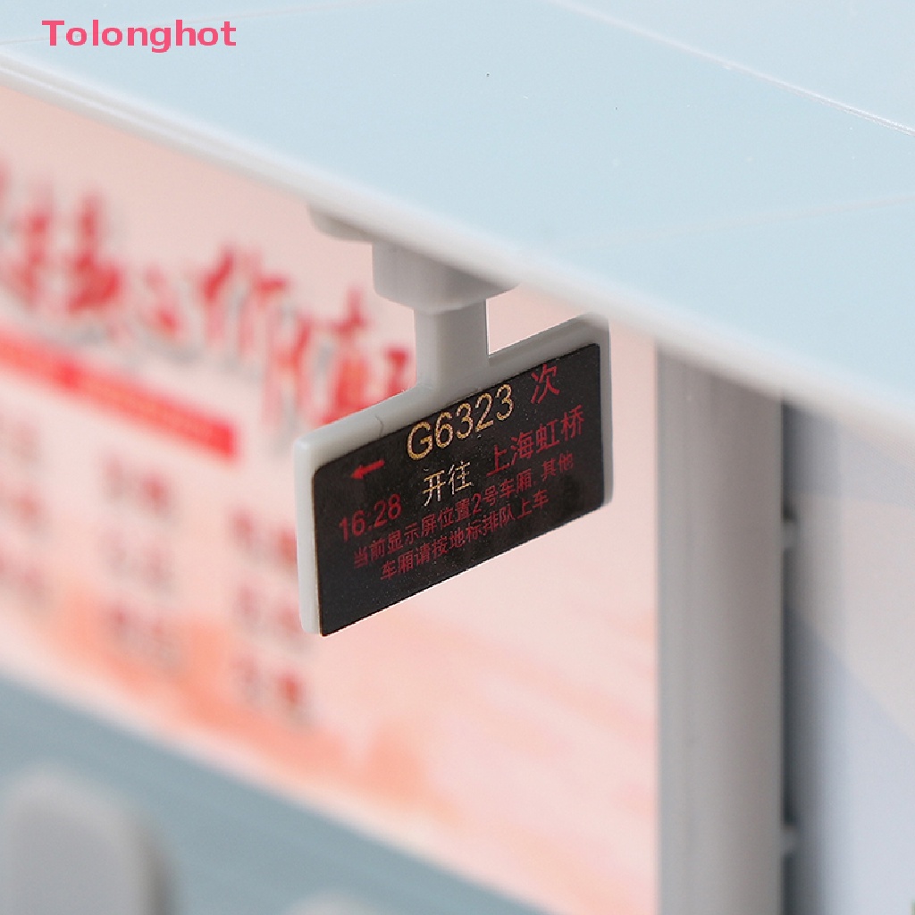 Mô Hình Trạm Xe Buýt Mini Tốc Độ Cao Tỉ Lệ 1 / 87