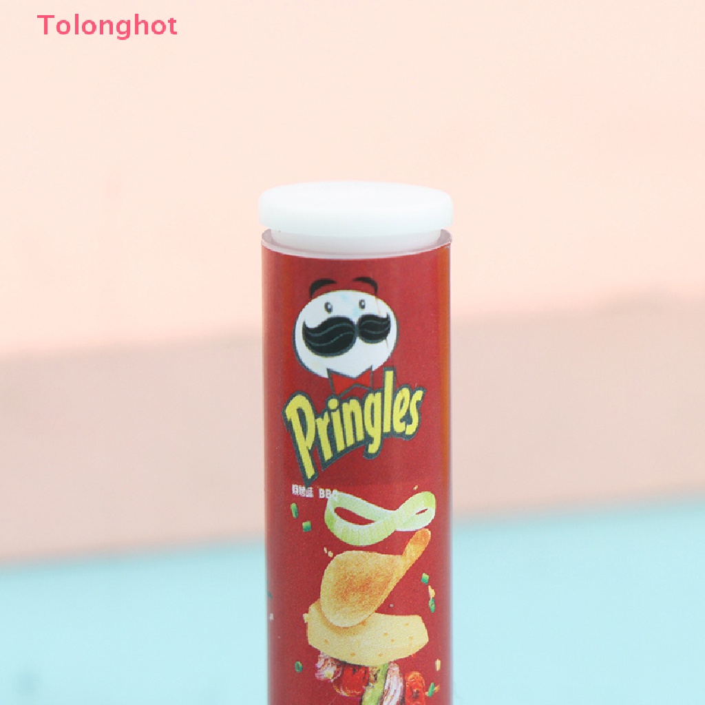 Set 4 Mô Hình Chai Khoai Tây Chiên Tỉ Lệ 1: 12 Trang Trí Nhà Búp Bê