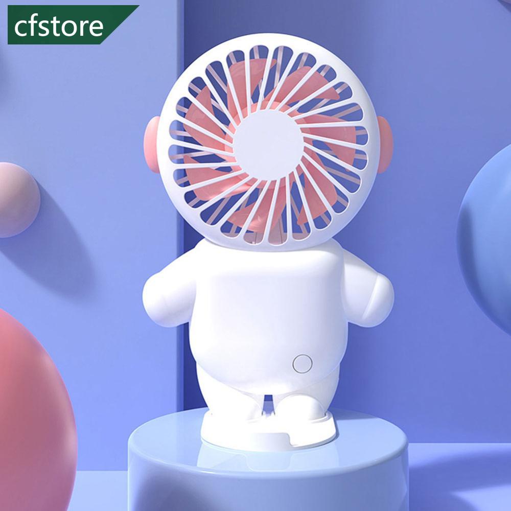 Quạt Mini Cầm Tay 400mah Sạc Cổng USB 3 Tốc Độ Kèm Giá Đỡ G6V6 Tiện Dụng