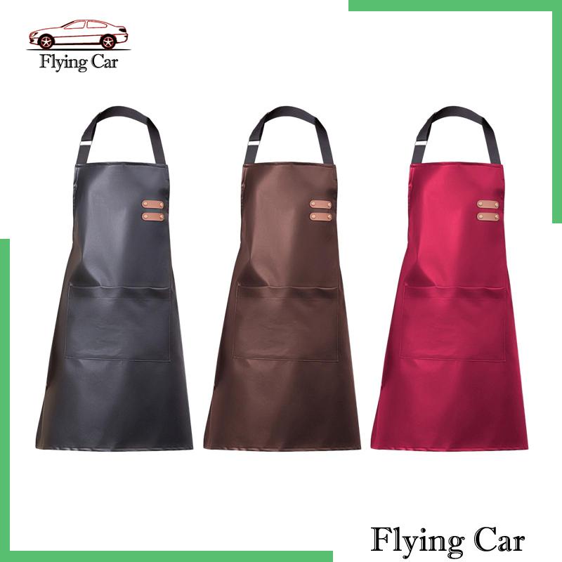 Tạp Dề Nấu Ăn Có Túi Lớn Chống Nước DIY Cho Nữ [Lzdjfmy2]