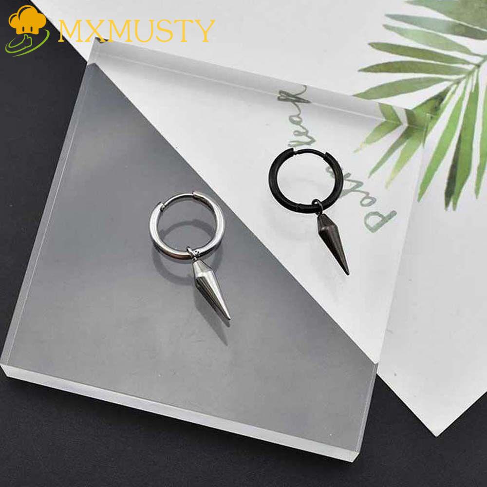 Khuyên Tai Dạng Vòng Phong Cách Gothic Hàn Quốc Cho Nữ MXMUSTY