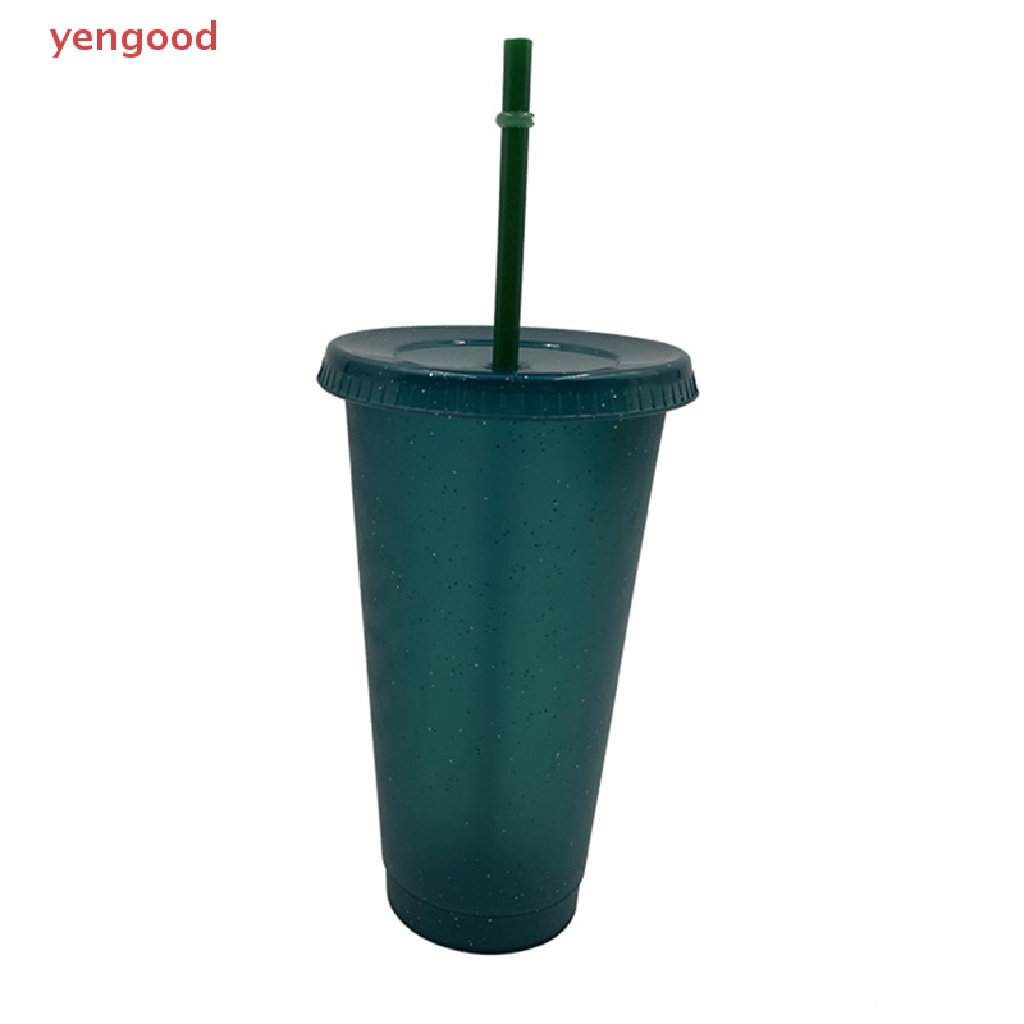 Bình Nước Có Ống Hút Thiết Kế Nhỏ Gọn Có Thể Tái Sử Dụng