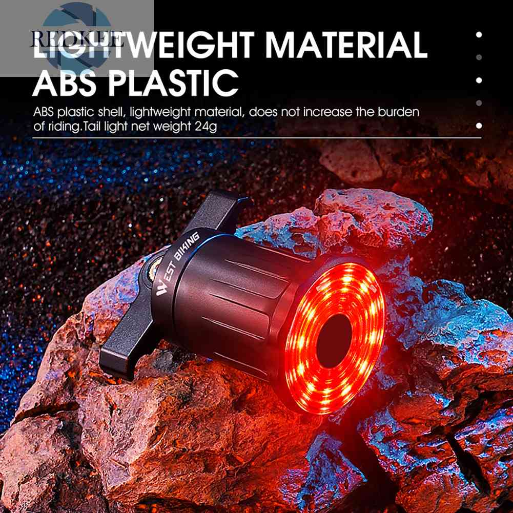 Đèn LED Sạc USB Độ Sáng Cao Cho Xe Đạp