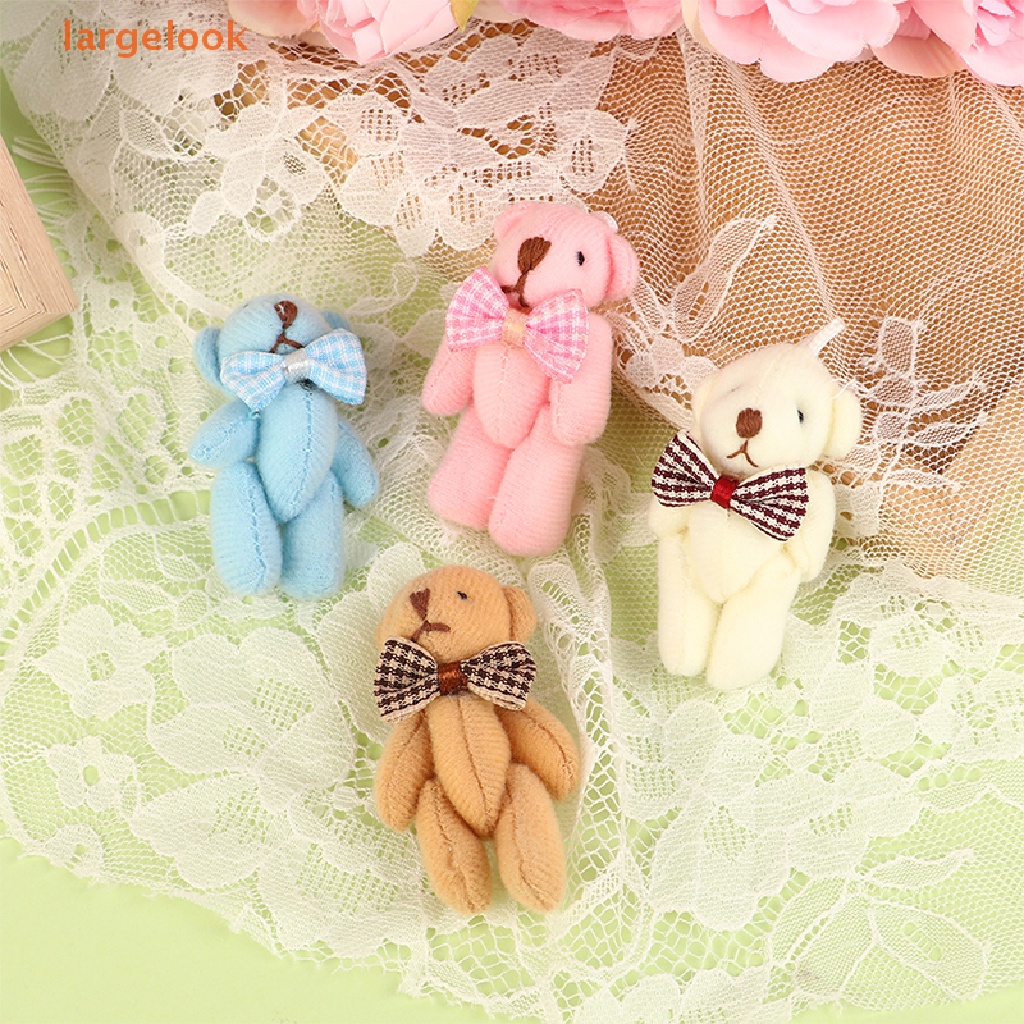 Gấu Nhồi Bông 6CM Có Khớp Nối Dễ Thương