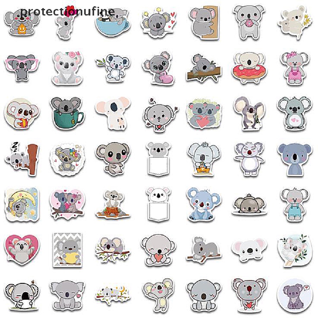 Set 100 Miếng Dán PVC Họa Tiết Hoạt Hình Graffiti Trang Trí Vali / Mũ Bảo Hiểm / Guitar / Mũ Bảo Hiểm PR3VN