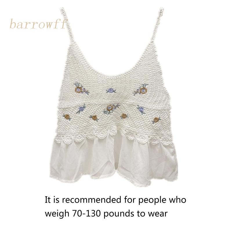 Áo Dệt Peplum Sát Nách Cổ Chữ V Thêu Hoa Thời Trang Mùa Hè Cho Nữ