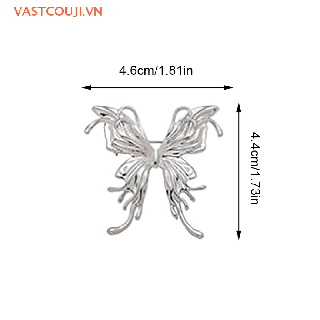 Ghim Cài Áo Hình Bướm Bằng Kim Loại Thời Trang Cho Nam Và Nữ