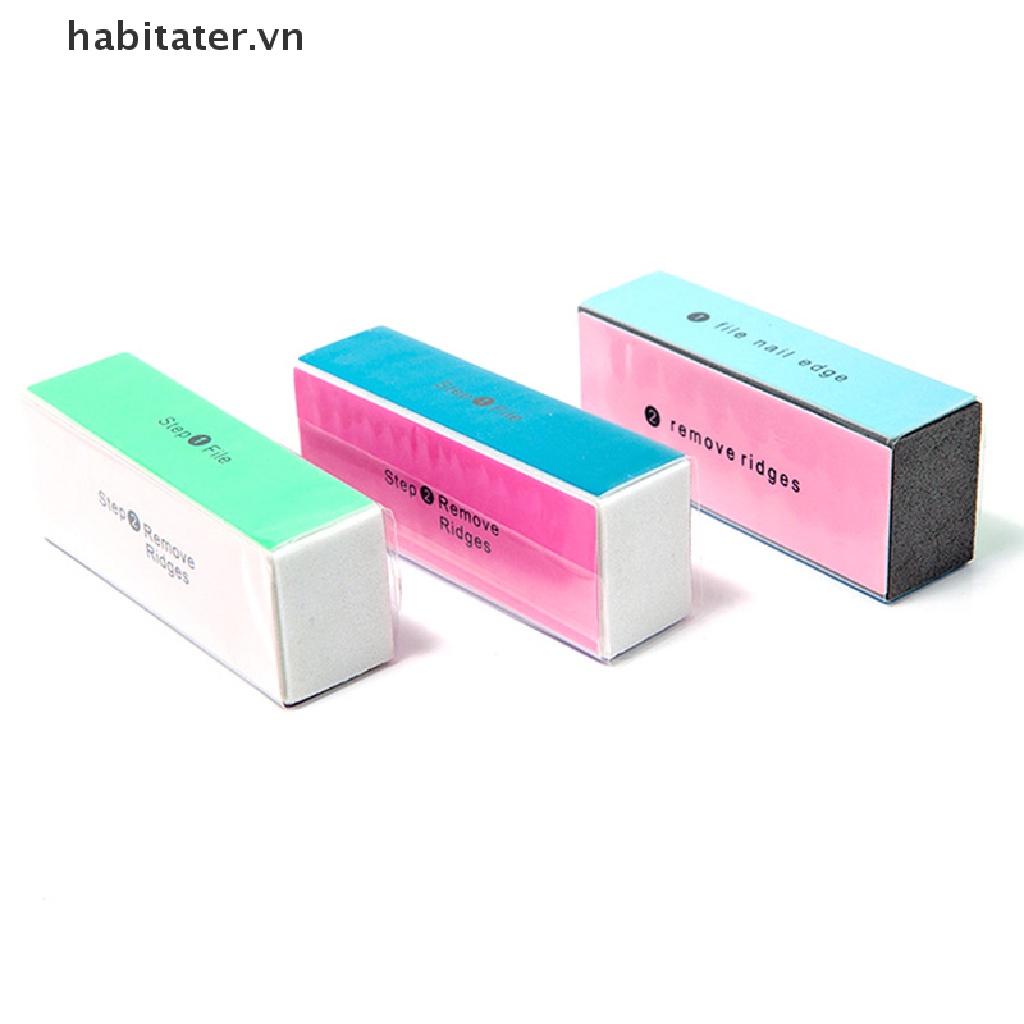 Set 5 Dũa Móng Tay 4 Bước Tiện Lợi