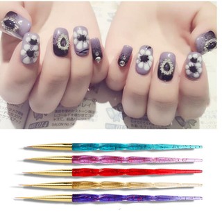 Bộ 5 cọ vẽ trang trí móng tay nghệ thuật