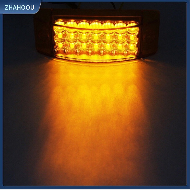 ☃Phụ Kiện Trang Trí Nhà Cửa Độc Đáo Sáng Tạo☃ 1 Cặp Đèn Xi Nhan 12v 21 Bóng Led Chống Thấm Nước Cho Xe Hơi / Xe Tải