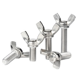  Vít bướm inox 304, vít cầm tay, vít cầm tay, M3M4M5M6