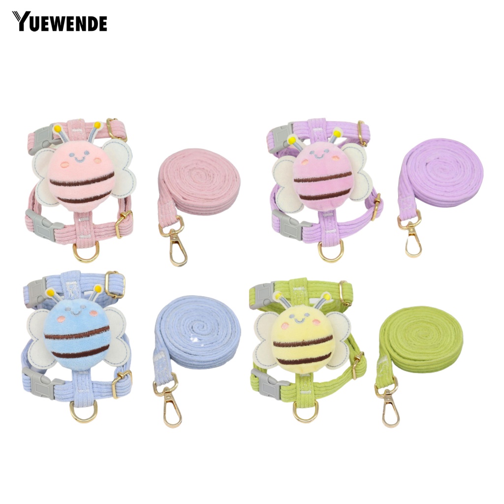 1 Set Dây Dắt Thú Cưng Đi Dạo 2 Kích Cỡ Dễ Điều Chỉnh