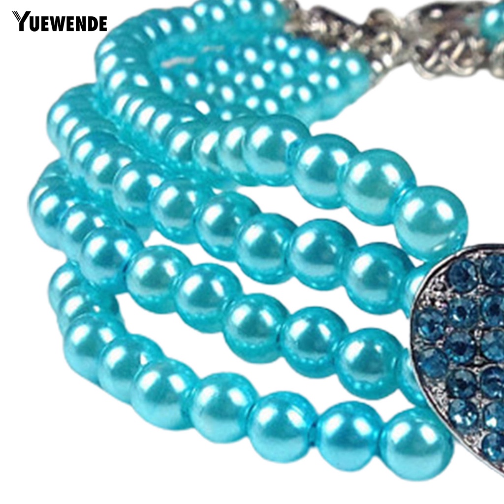 Vòng Cổ Ngọc Trai Giả Trọng Lượng Nhẹ Dùng Chụp Ảnh Cho Mèo