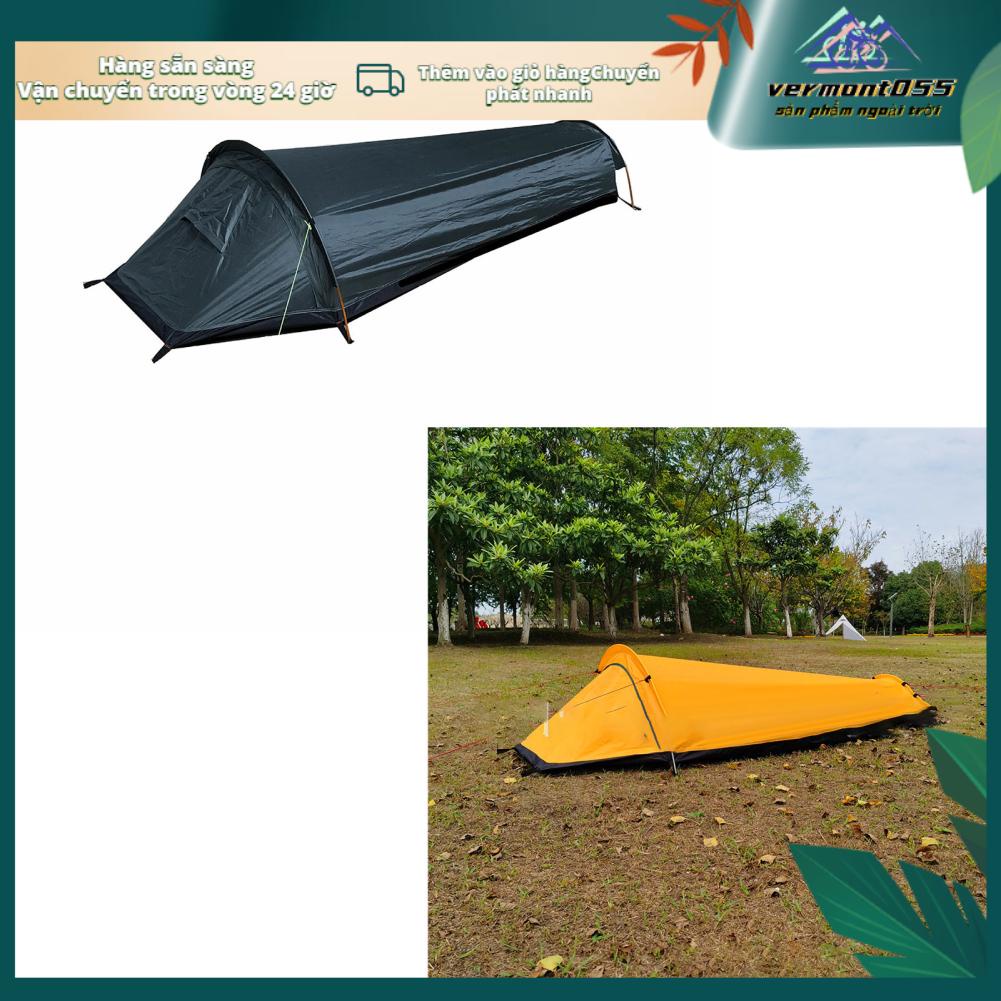 Vermont055 Lều Cắm Trại Một Người Túi Ngủ Di Động Ngoài Trời Nhẹ Chống Thấm Nước Dành Cho Du Khách Ba Lô