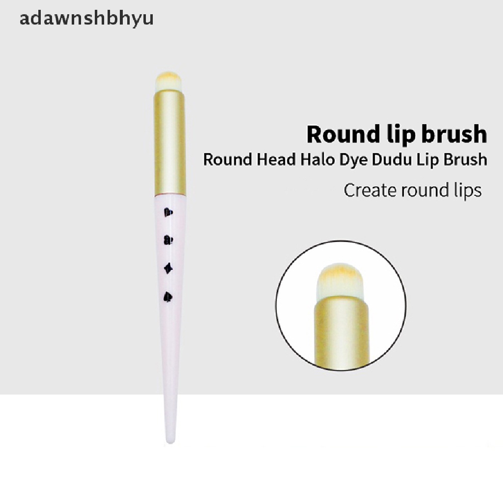 Cọ Trang Điểm adawnshbhyu Đầu Tròn Mini Tiện Dụng
