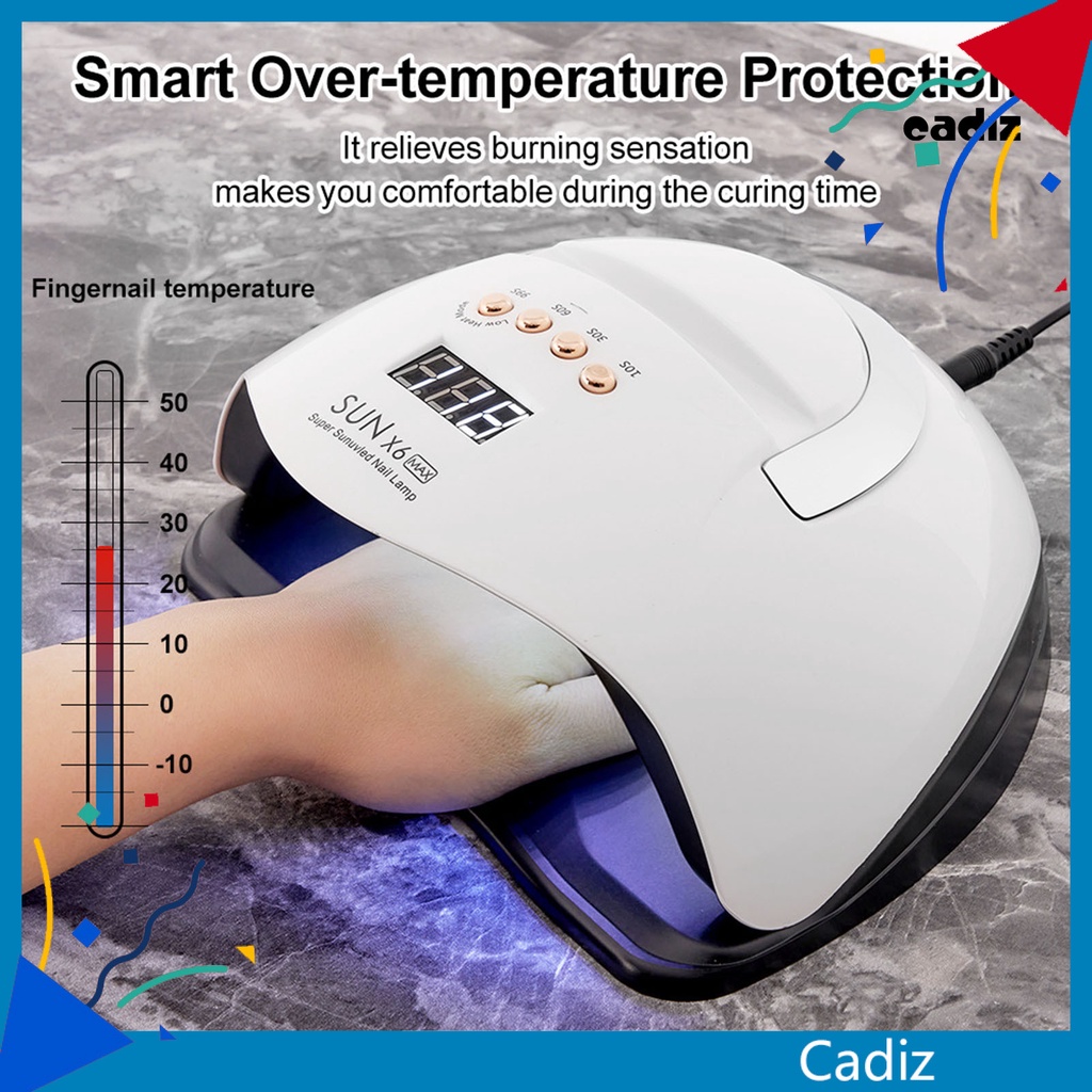 1 Bộ Đèn Led 66 Bóng 260W Cảm Biến Tự Động Nhanh Khô Phích Cắm EU Chuyên Dụng Cho Làm Móng Nghệ Thuật