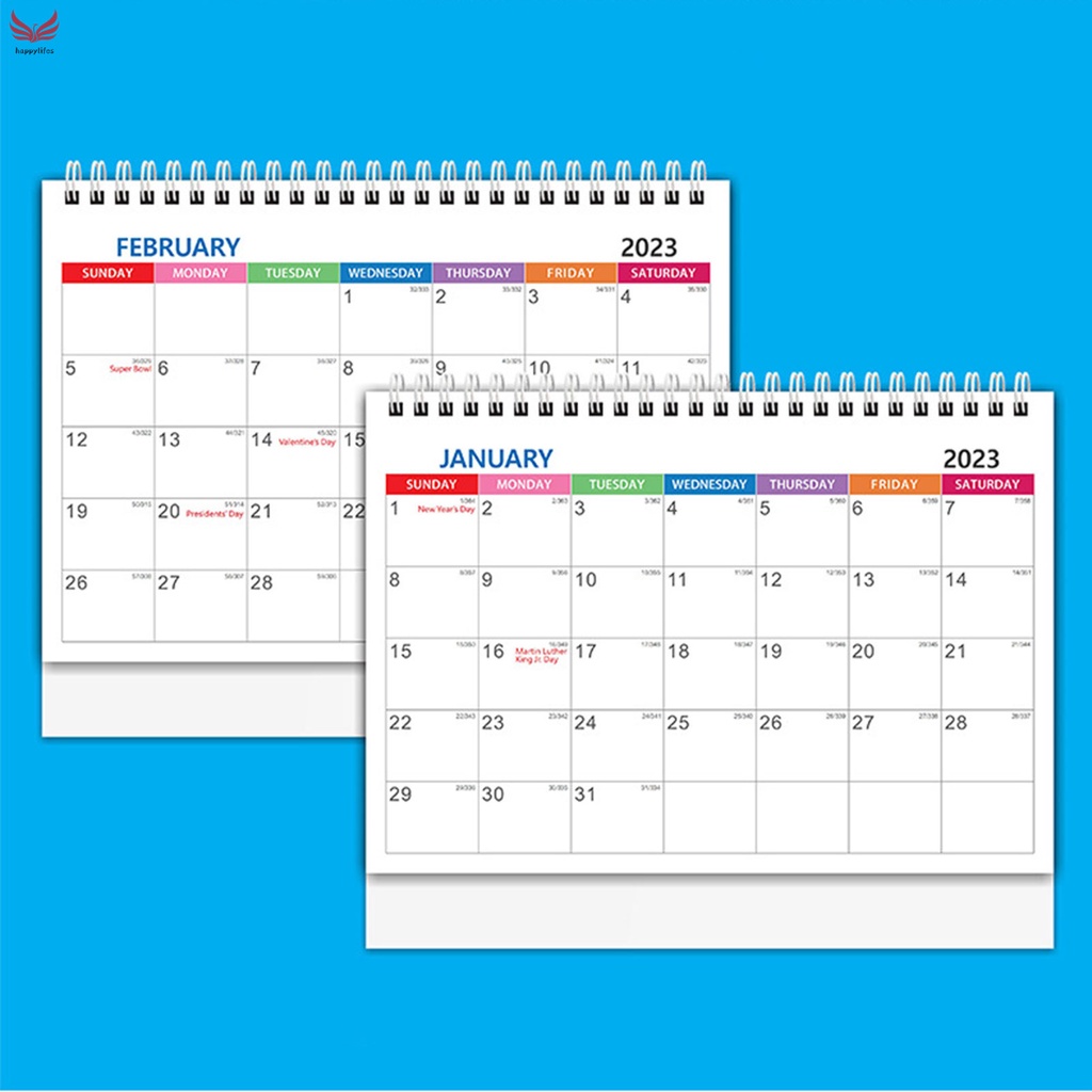 Lịch Để Bàn 2023 Jan 2023-Dec 2023 Montly
