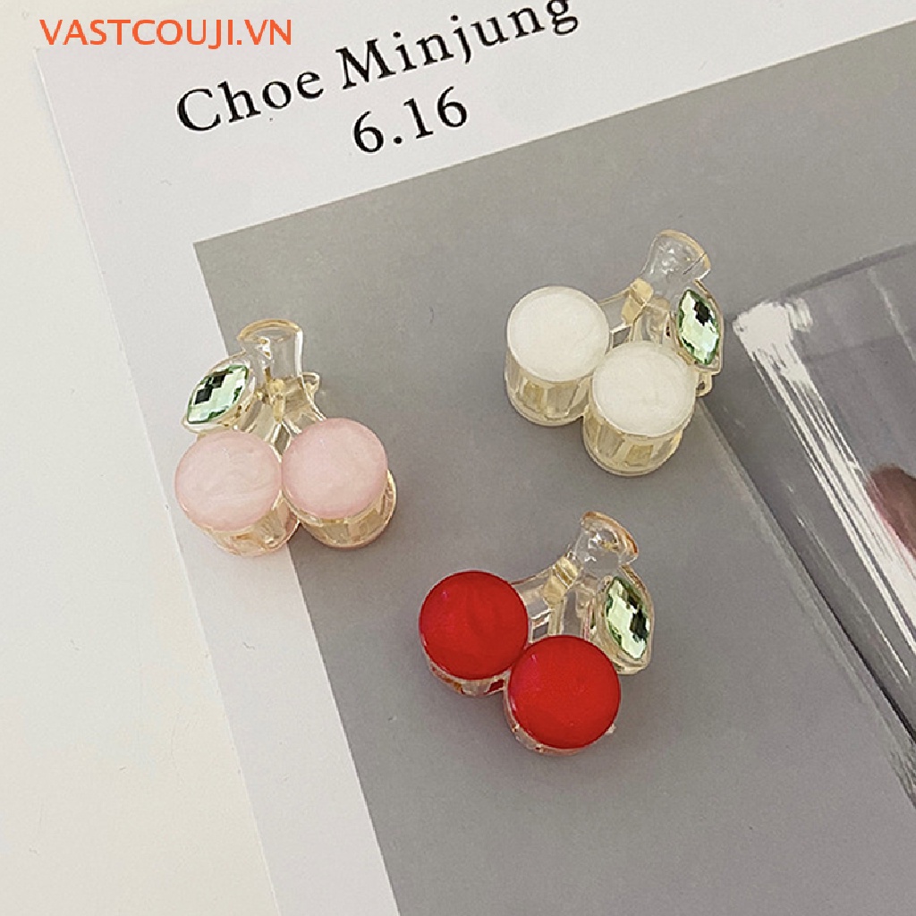 Kẹp Tóc Hình Quả Cherry Dễ Thương Cho Nữ