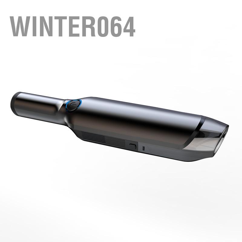 Winter064 Máy Hút Bụi Không Dây Cầm Tay Mini Có Thể Sạc Lại Công Suất Cao Cho Xe Hơi Gia Đình