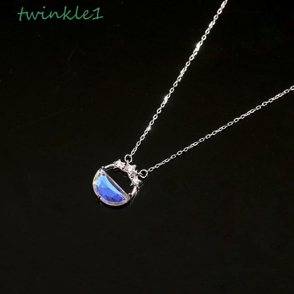 Vòng cổ Mặt Trăng Lấp Lánh Thời Trang Cho Nữ