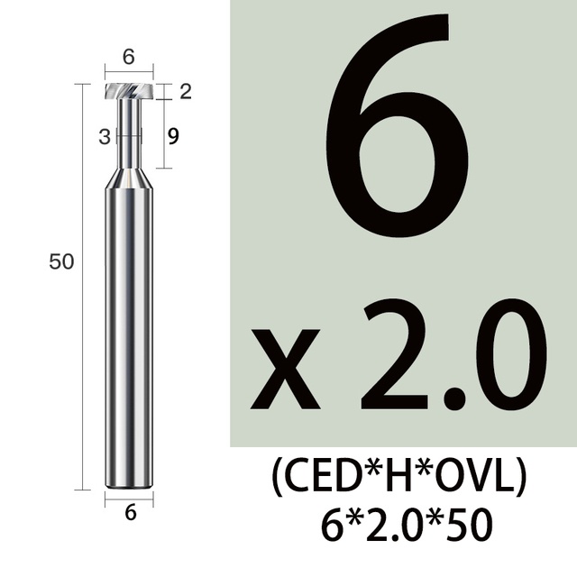 Mũi Phay CNC Vsharp HRC55 4 Rãnh Chữ T Bằng Hợp Kim Nhôm 3-10mm Chuyên Dụng