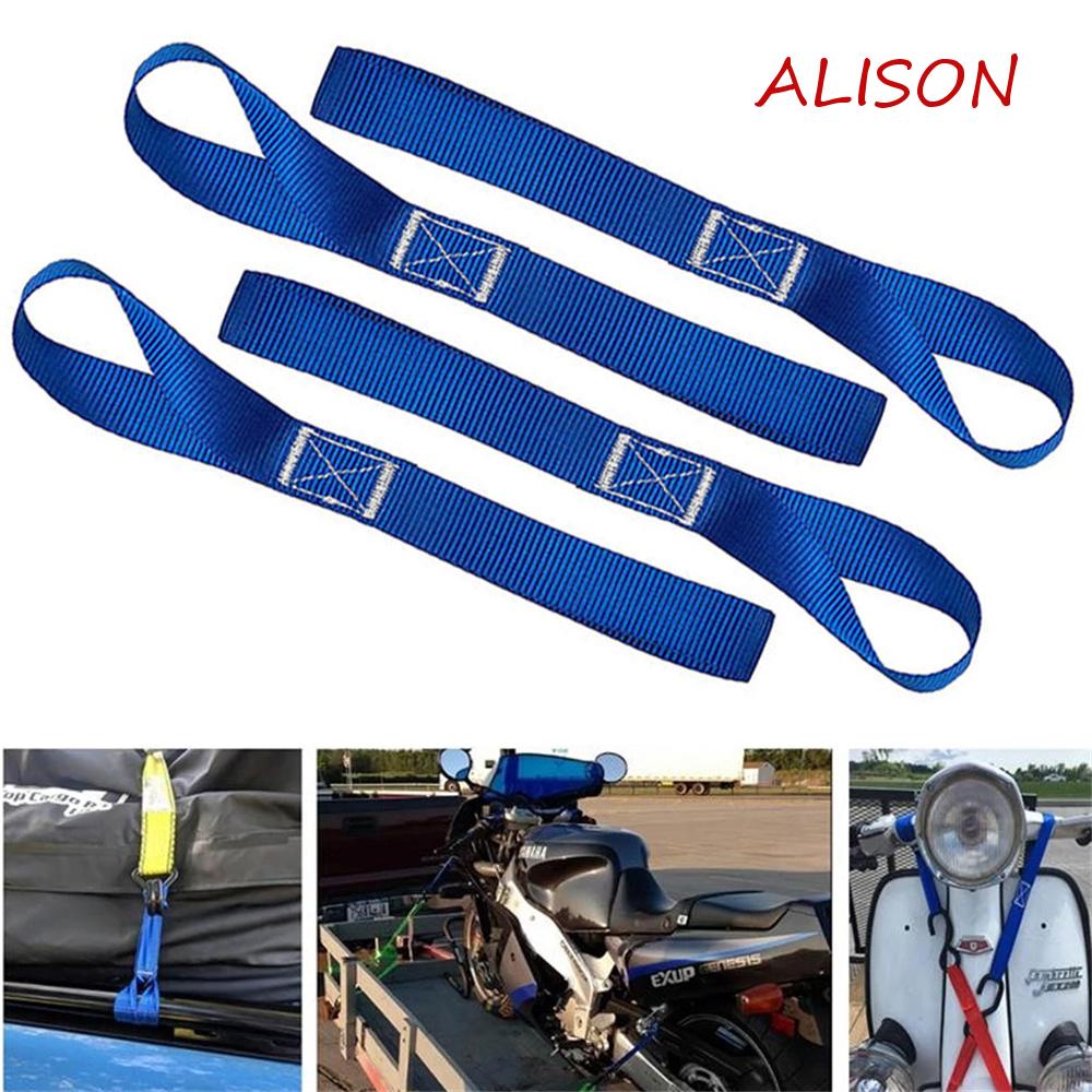 Bộ 4 Dây Buộc Đồ Mềm Mại Siêu Bền Tiện Dụng Cho Xe Máy