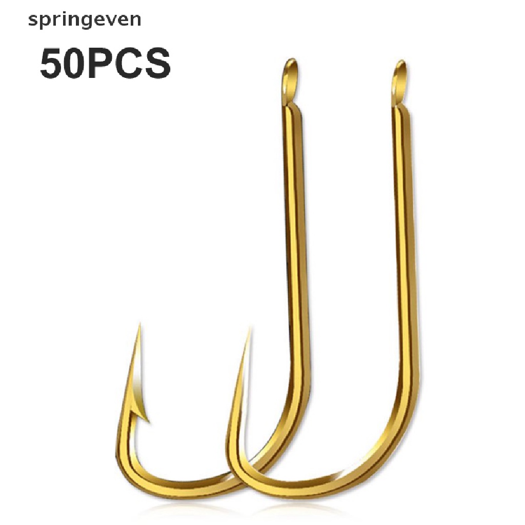 Set 50 Lưỡi Câu Cá Bằng Thép Cacbon