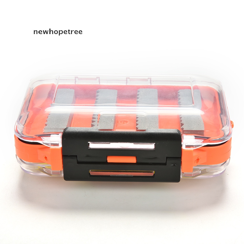 Hộp Đựng Mồi Câu Cá 170 Ruồi Chống Nước Hai Mặt Tiện Dụng