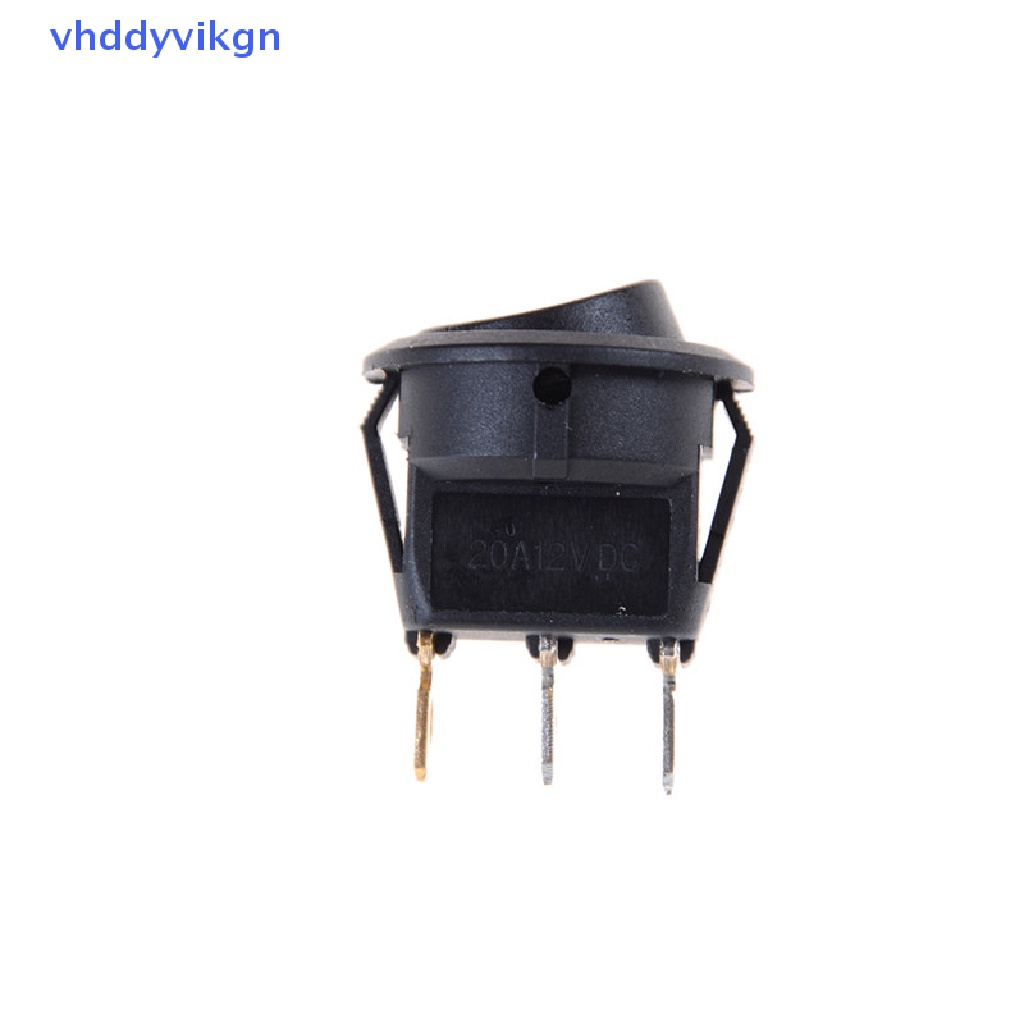 1 Công Tắc Đèn LED Tròn 12V Cho Xe Hơi