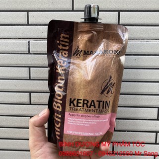 Dầu hấp ủ tóc phục hồi chuyên sâu MASARONI KERATIN TREATMENT MASK (dạng túi) 500ml (2026)