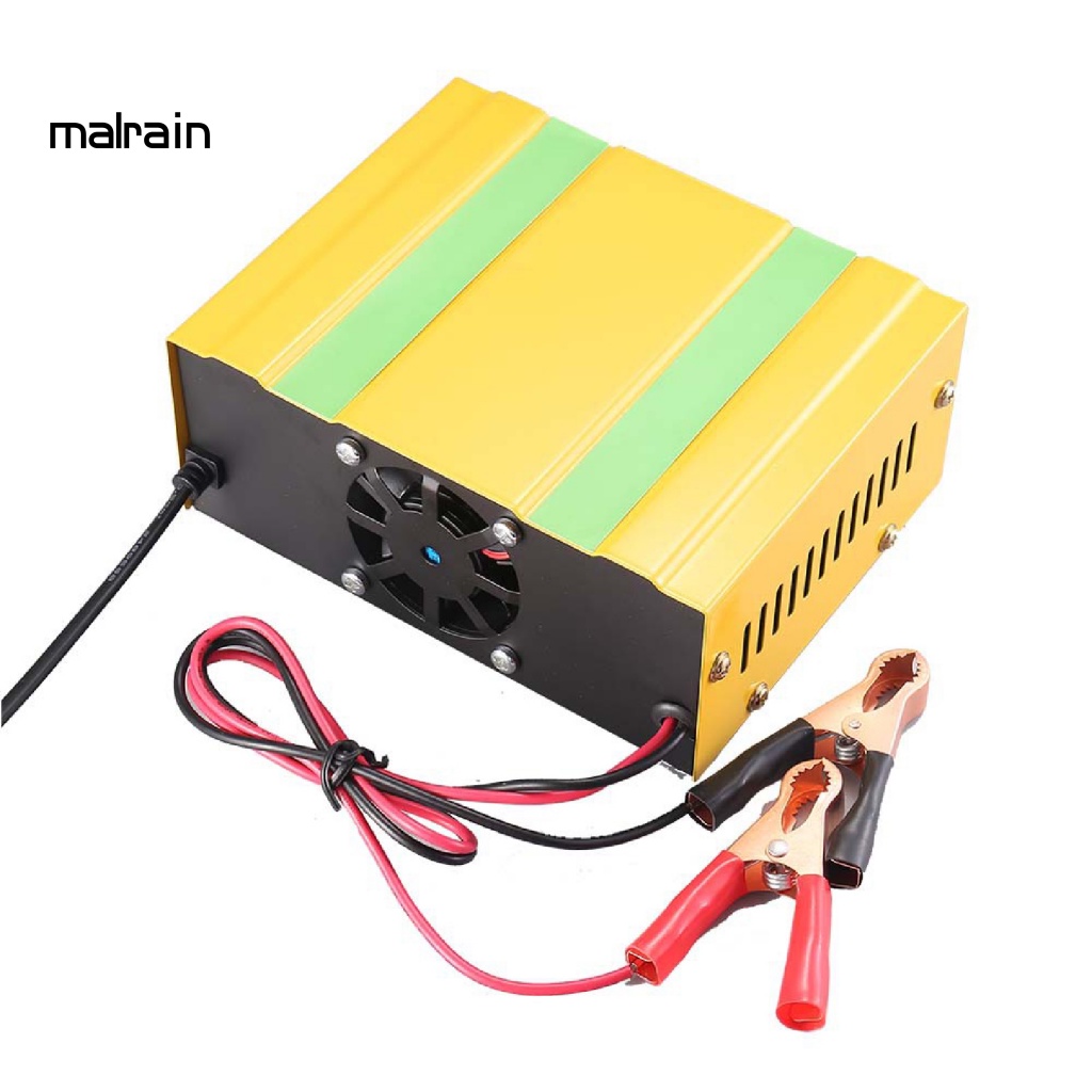 Bộ Sạc Pin Tự Động Màn Hình LCD 12V 10A Cho Xe Hơi