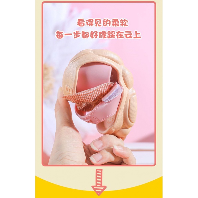 Xăng đan Đế Mềm Thời Trang Đi Biển Mùa Hè Cho Bé Walkers