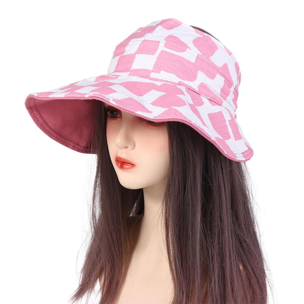 Mũ Rộng Vành Cotton Chống Nắng Thời Trang Dành Cho Nữ