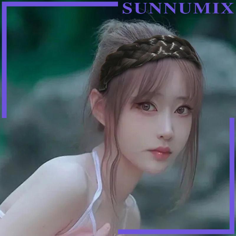 Băng Đô Bện Tóc Co Giãn Dành Cho Nữ