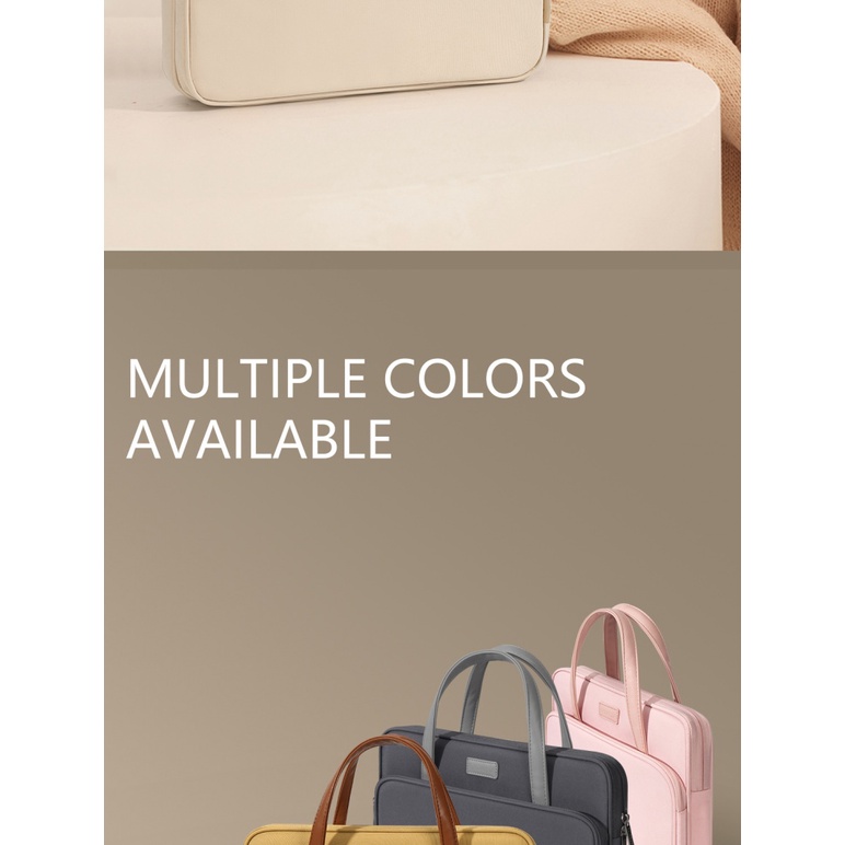 Túi Đựng Laptop Đeo Vai Cho Macbook Air Pro HP Huawei Asus Dell 13 14 15 15.6 17 inch