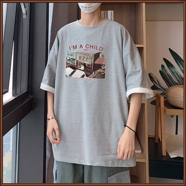 Áo Thun Ngắn Tay Dáng Ôm Thời Trang Mùa Hè Dành Cho Nam