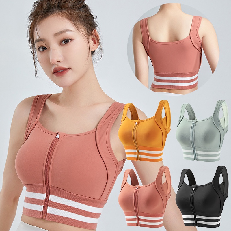 Áo Bra Thể Thao Chống Sốc Chất Liệu Thấm Hút Khô Thoáng Nhanh Chóng
