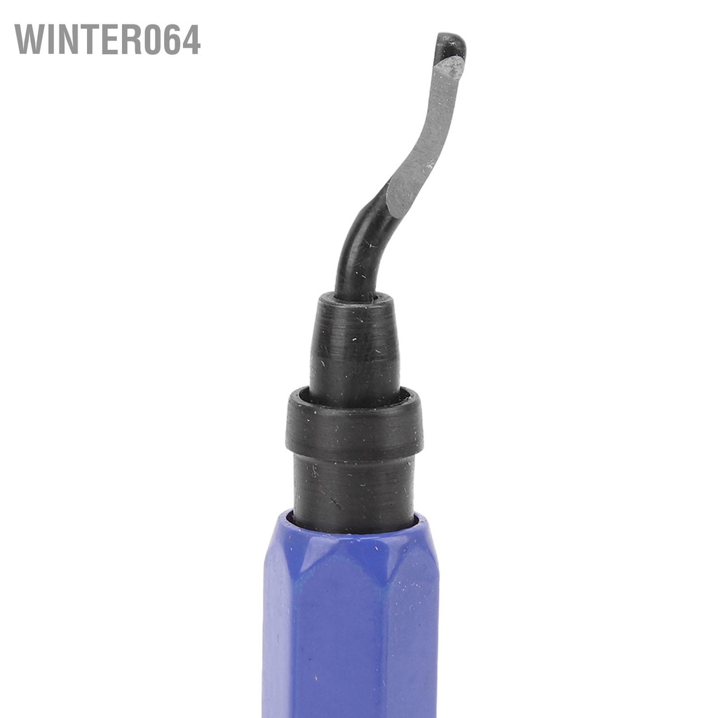 Winter064 Dụng cụ gỡ bavia với 10 lưỡi dao Edge Burr Remover cho đồng ống PVC in 3D nhựa nghệ thuật gia công kim loại