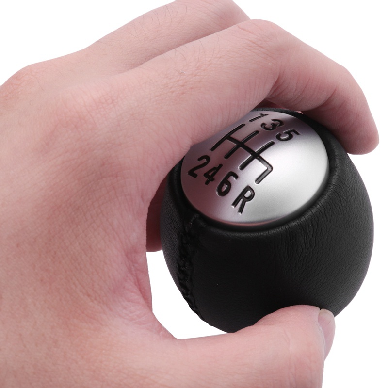 6 tốc độ bằng tay Núm chuyển số bằng tay Bóng ném cho Alfa Romeo GT 147 166 Da PU